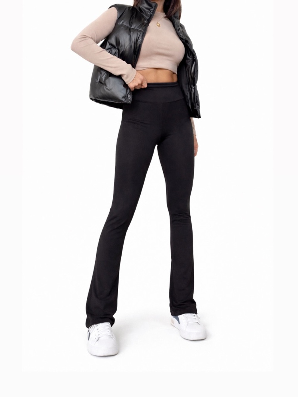 Black Flare Pants